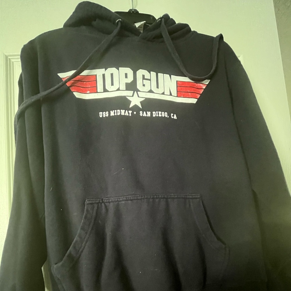 San Diego Top Gun Navy Hoodie. I bought this in SD at the official Top Gun Bar.